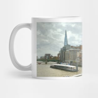 The Shard London looks part of the building Mug